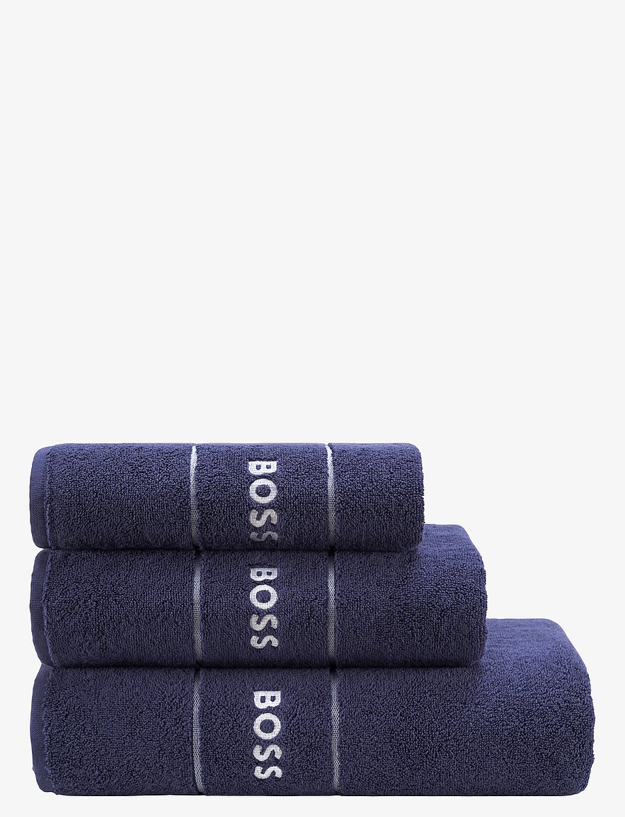 Boss Home - PLAIN Guest towel - külaliste käterätikud - navyn - 2