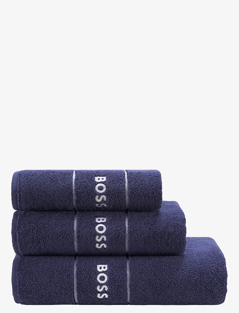 Boss Home - PLAIN Handtowel - håndklæder - navyn - 1
