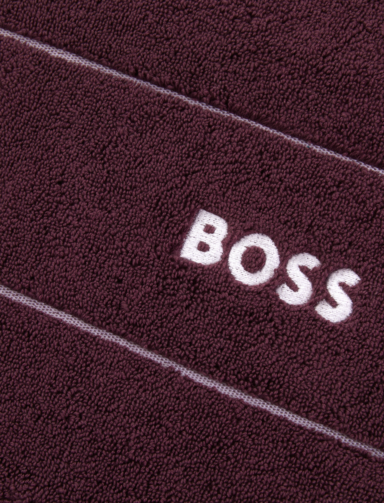 Boss Home - PLAIN Bath mat - baderomsmatter - burgunn - 1