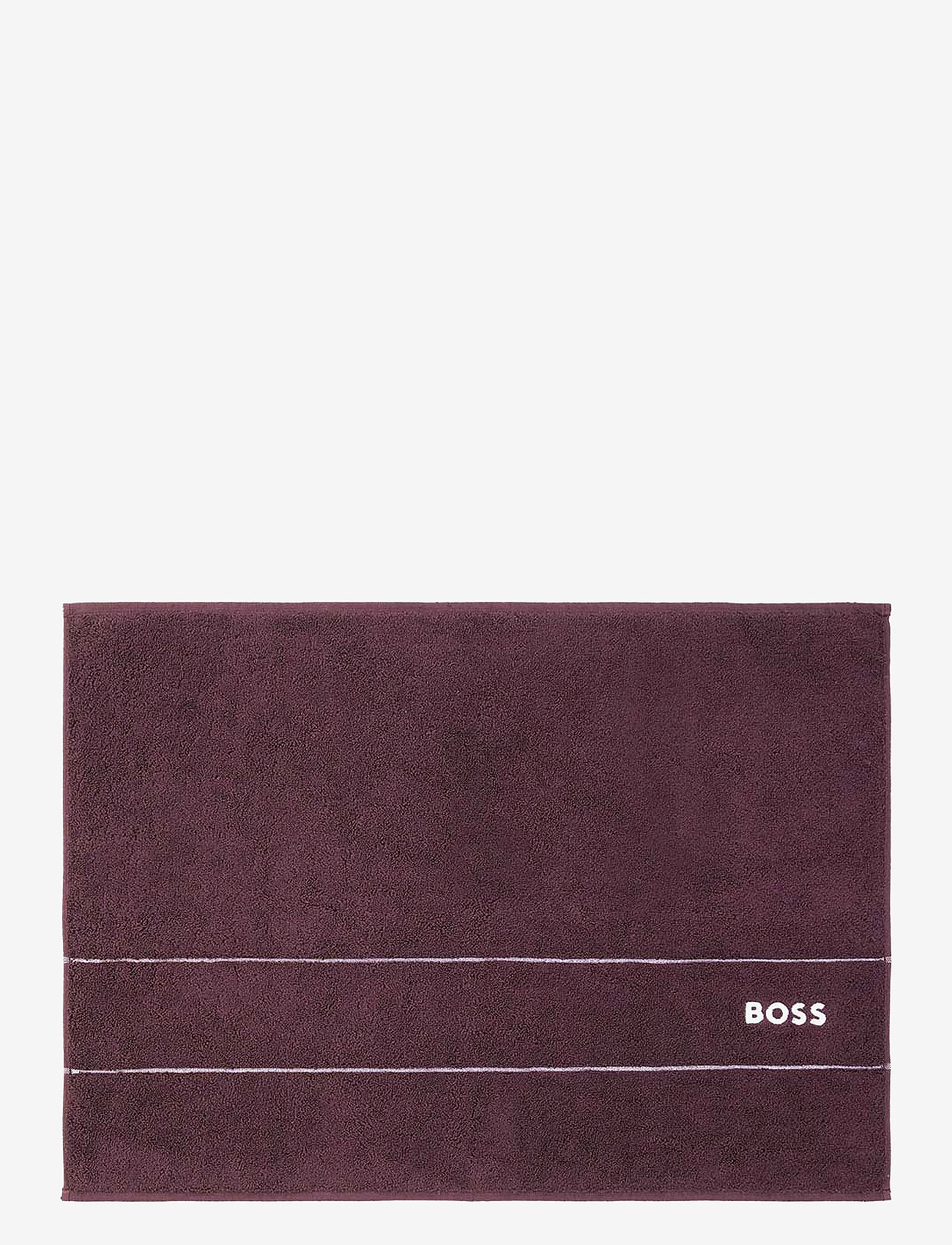 Boss Home - PLAIN Bath mat - bath mats - burgunn - 0