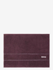 Boss Home - PLAIN Bath mat - zemākās cenas - burgunn - 0