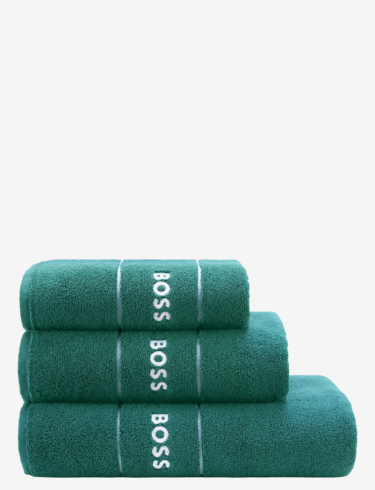 Boss Home - PLAIN Bath towel - laveste priser - evergln - 1