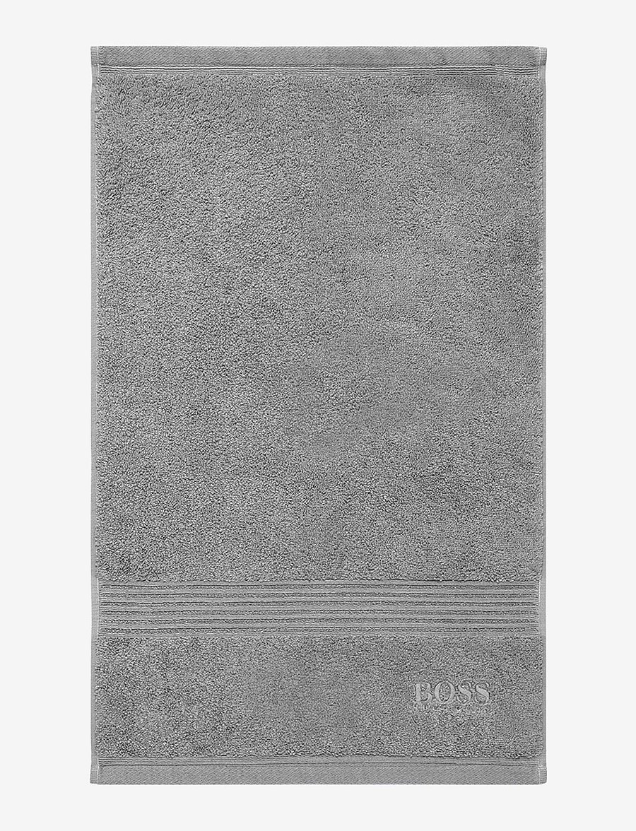 Boss Home - LOFT Guest towel - gesichtshandtücher - silver - 1