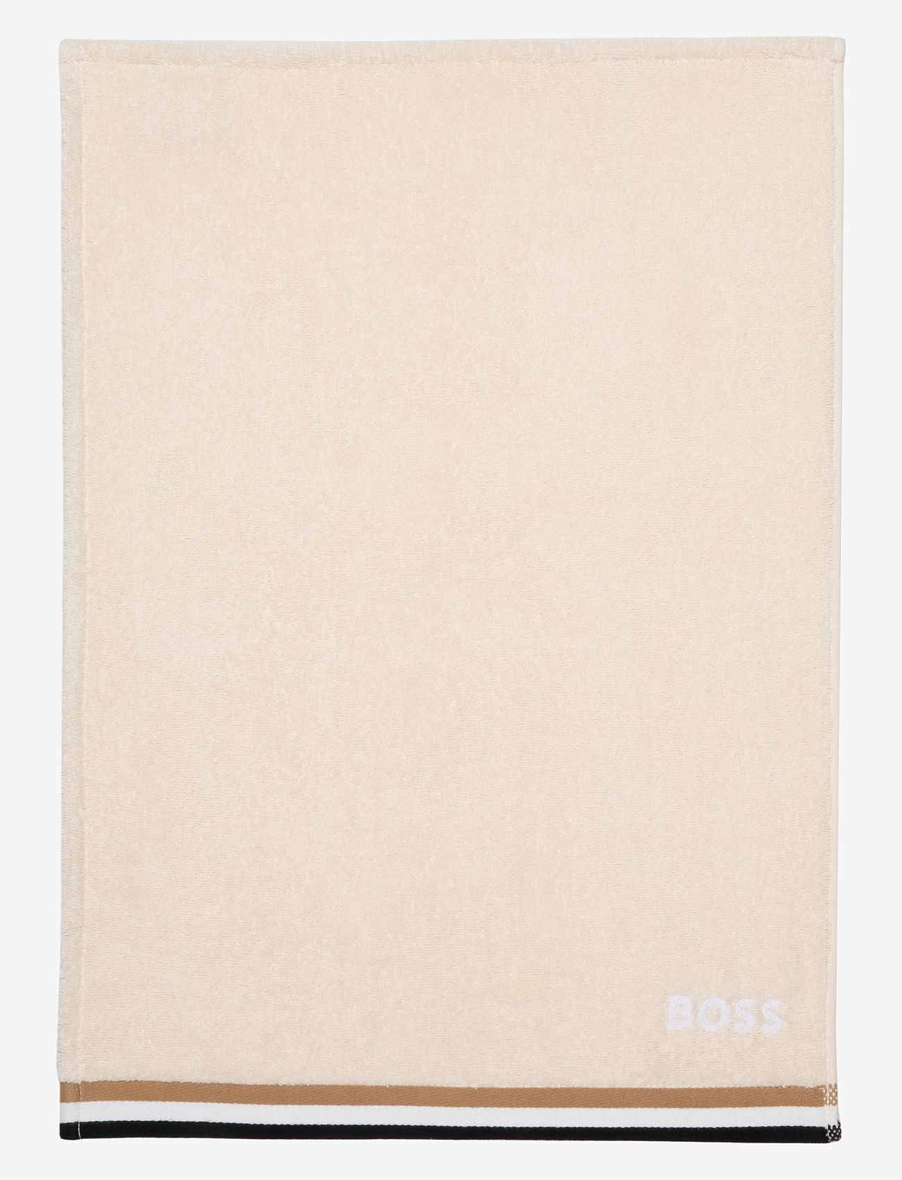 Boss Home - ICOSTRIP Guest towel - gjestehåndklær - beige - 0