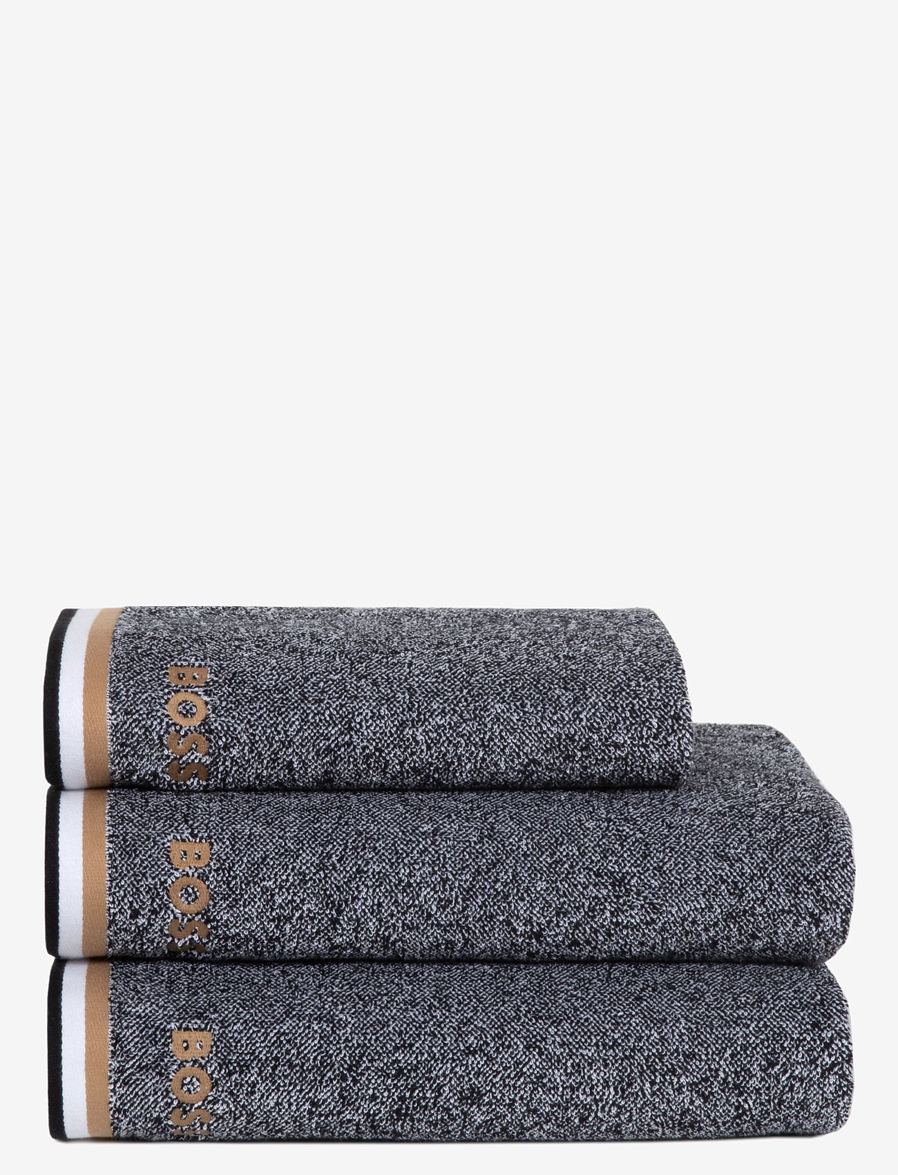 Boss Home - ICOSTRIP Guest towel - laagste prijzen - black - 1