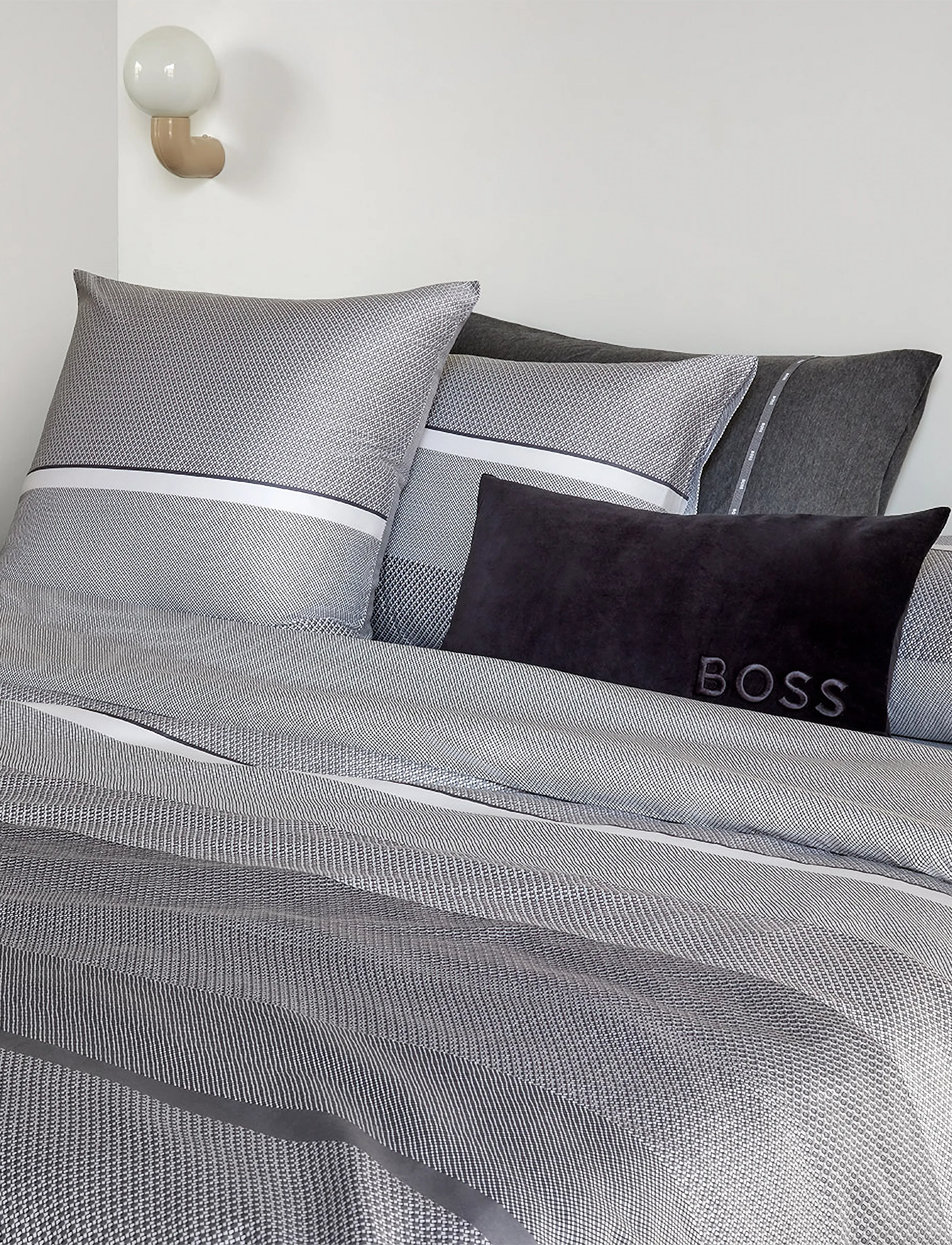 Boss Home - ALTON Pillow case - taies d'oreiller - grey - 4