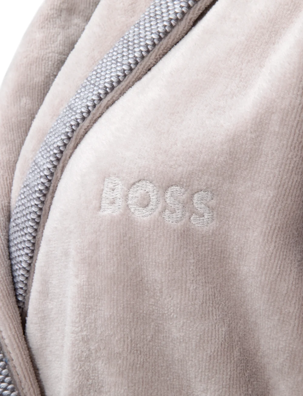 Boss Home - LORD W Bath robe - osta hinna alusel - greige - 4