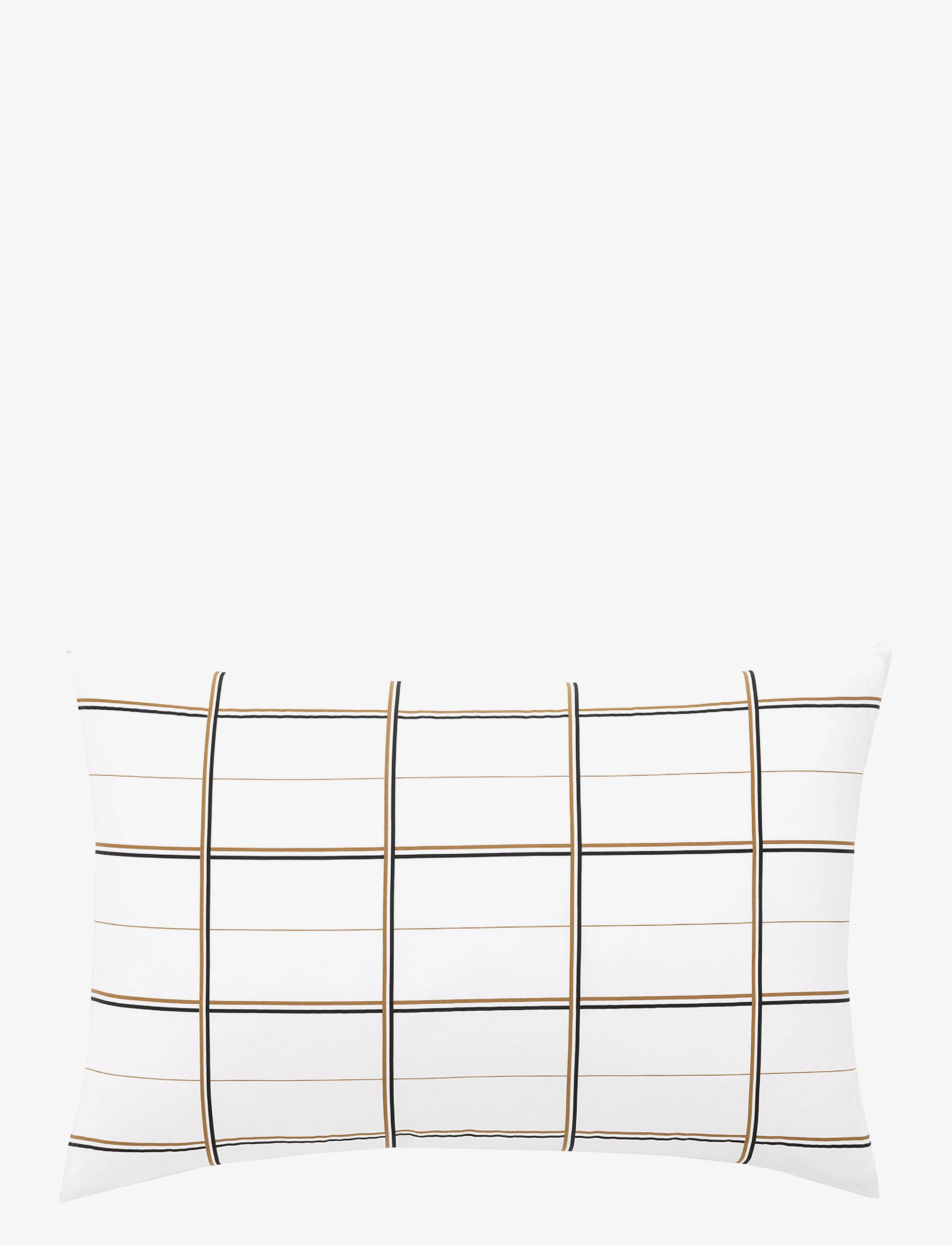 Boss Home BOSSCHEC Pillow case - Slaapkamertextiel - WHITE / white