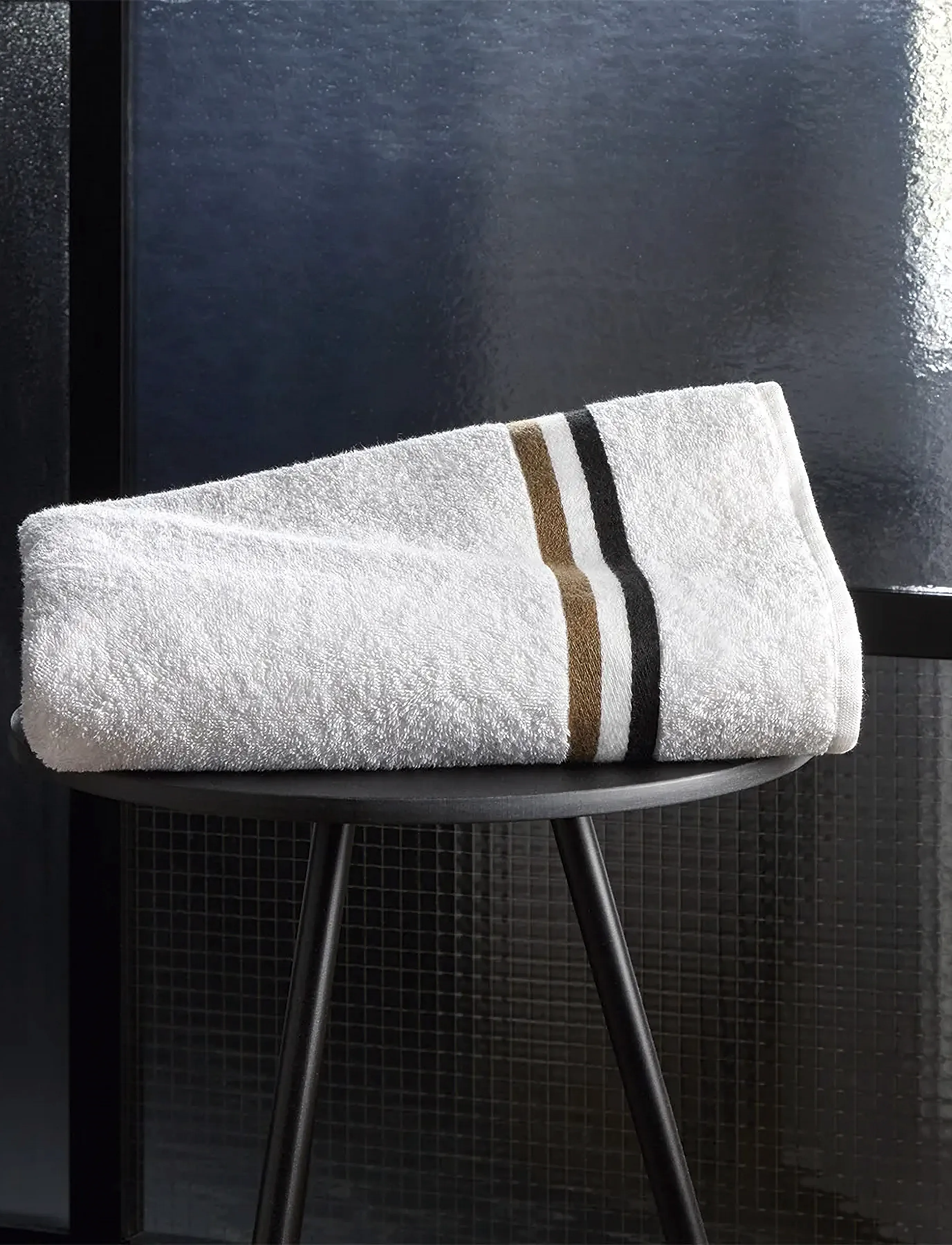 Boss Home Blinea Bath Towel, 70X140 cm, Towels & Towels, Weiß - Hand Homeware