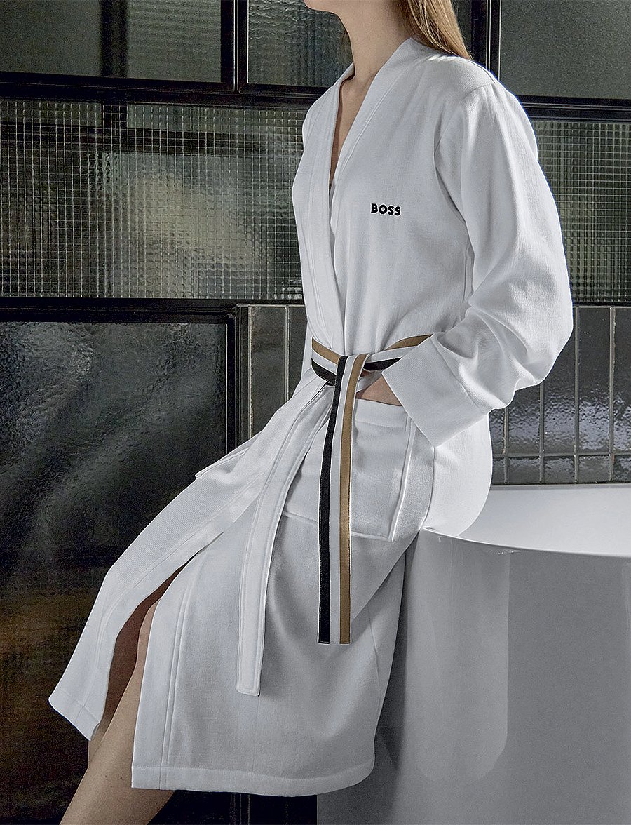 Boss Home - BLINEA Bath robe - alltags-style - white - 0