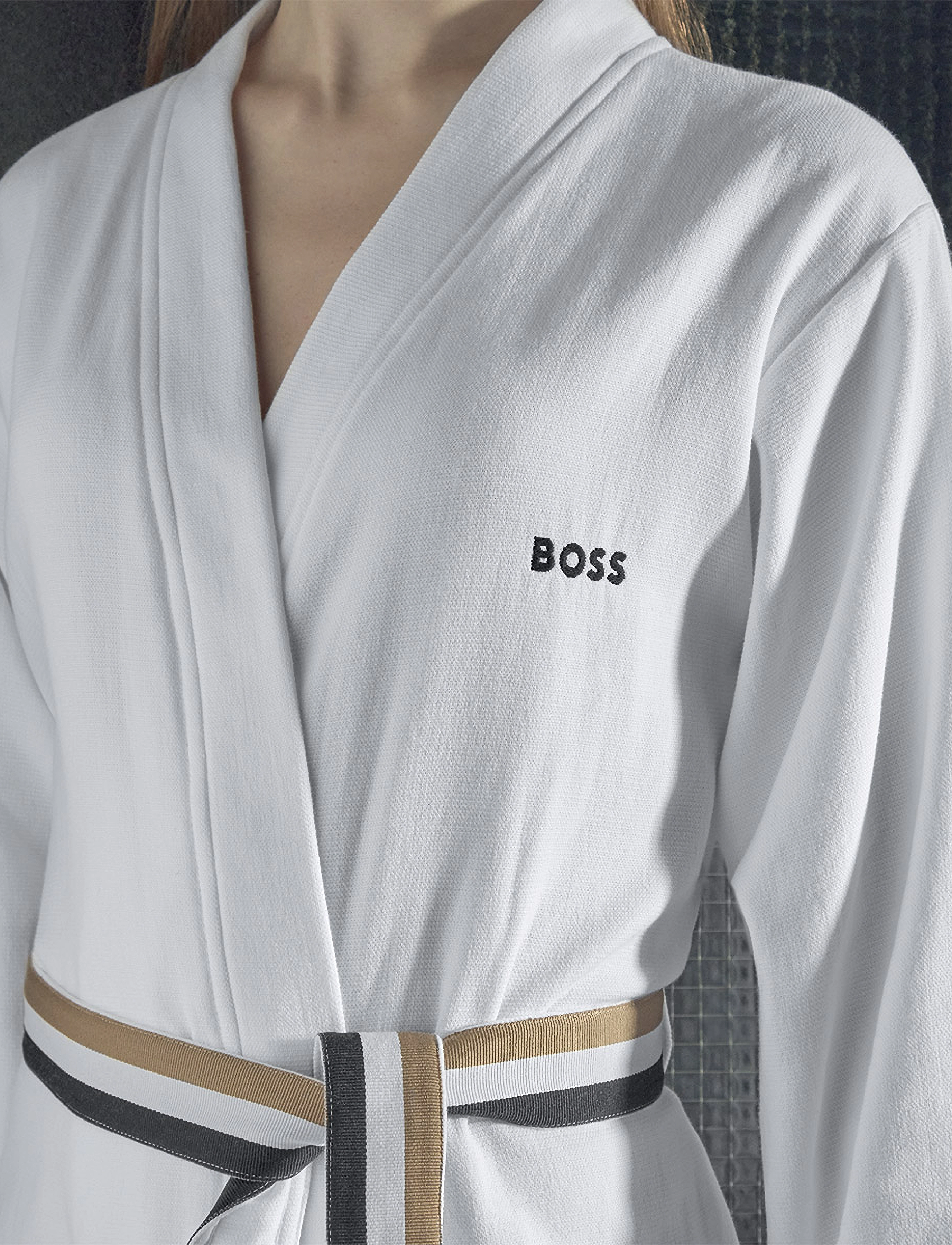 Boss Home - BLINEA Bath robe - alltags-style - white - 4