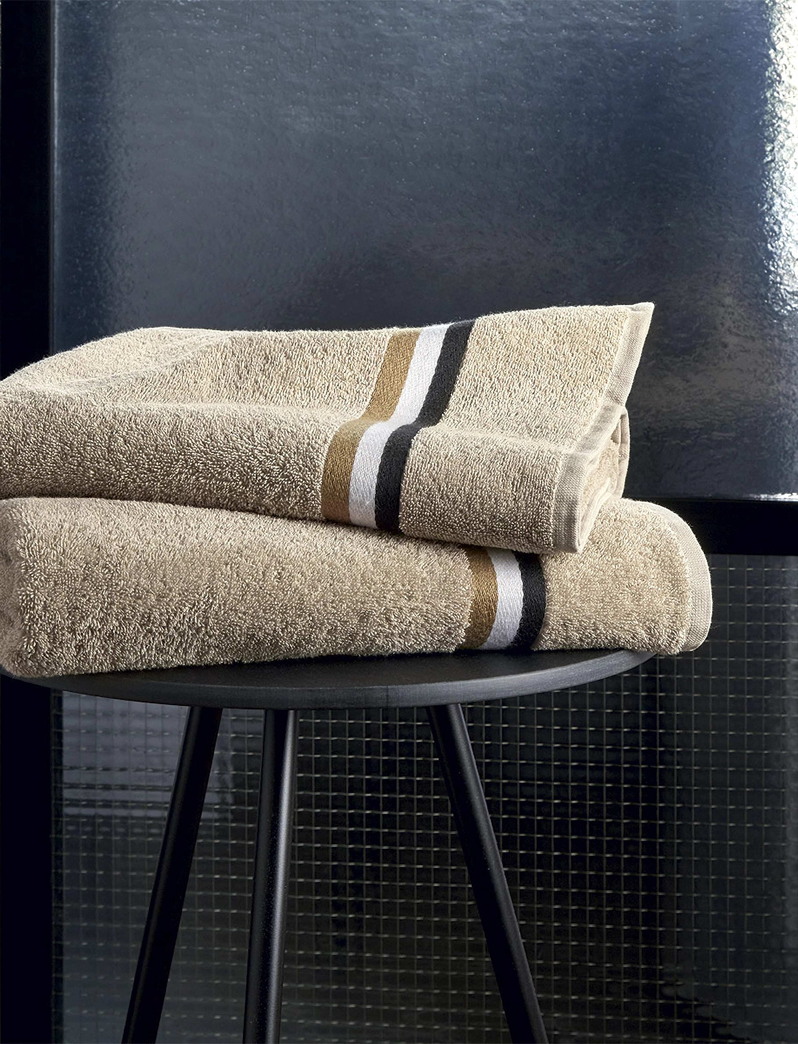 Boss Home Blinea Bath Sheet, 90X150 cm, Towels & Towels, Beige - Hand Homeware