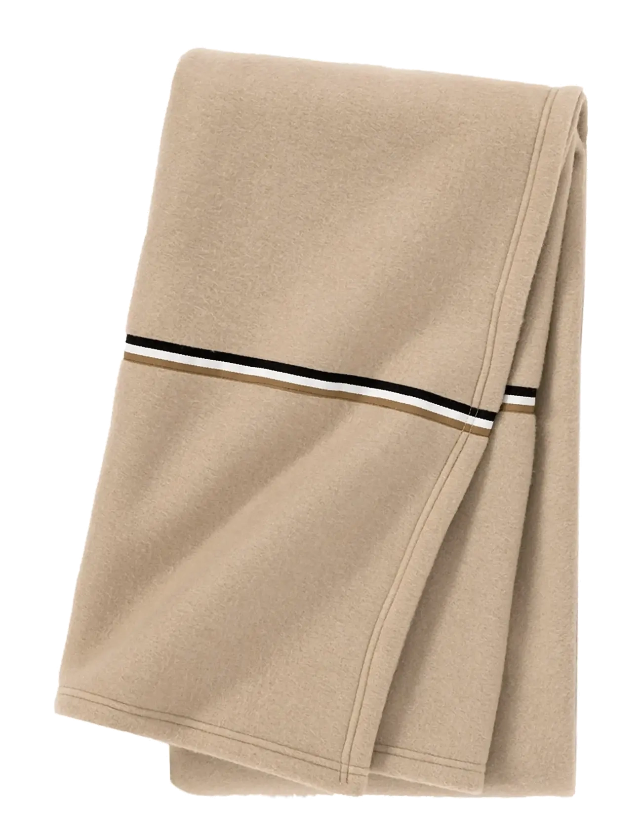 Boss Home Blinea Throw, Tæppe og plaid, Beige, Str: 130X170CM