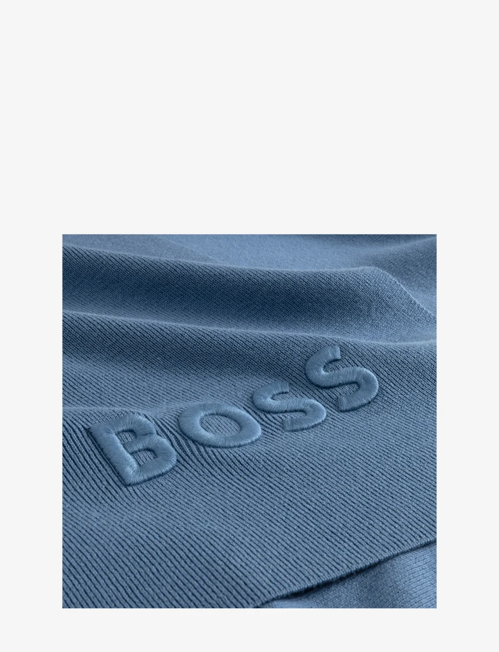 Boss Home - BOLDLOGO Throw - pleedid - denim - 1