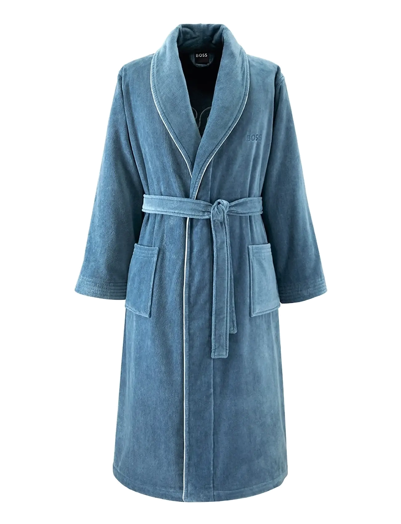 Boss Home Tiago Bath Robe, M, Bathroom Textiles, Blau - Robes, Frauen
