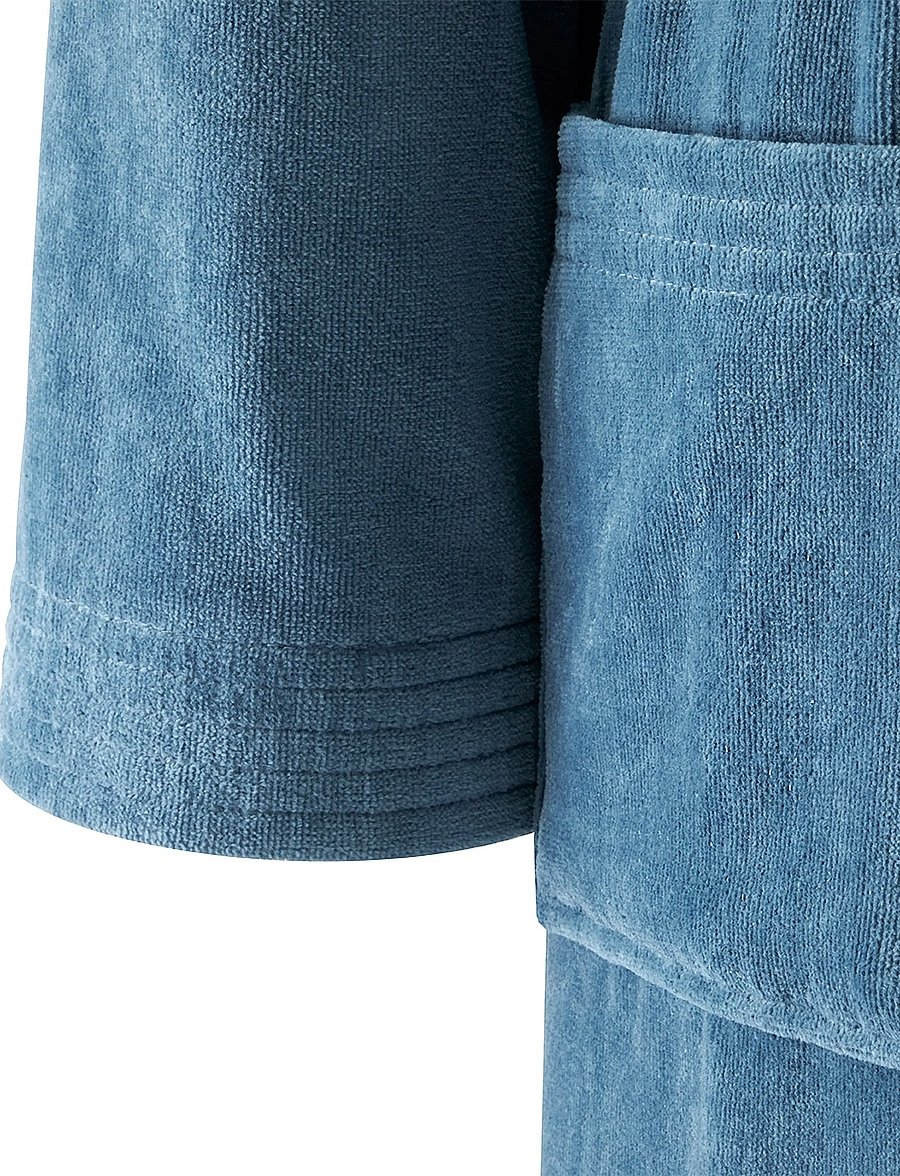 Boss Home - TIAGO Bath robe - ikdienas stils - denim - 3