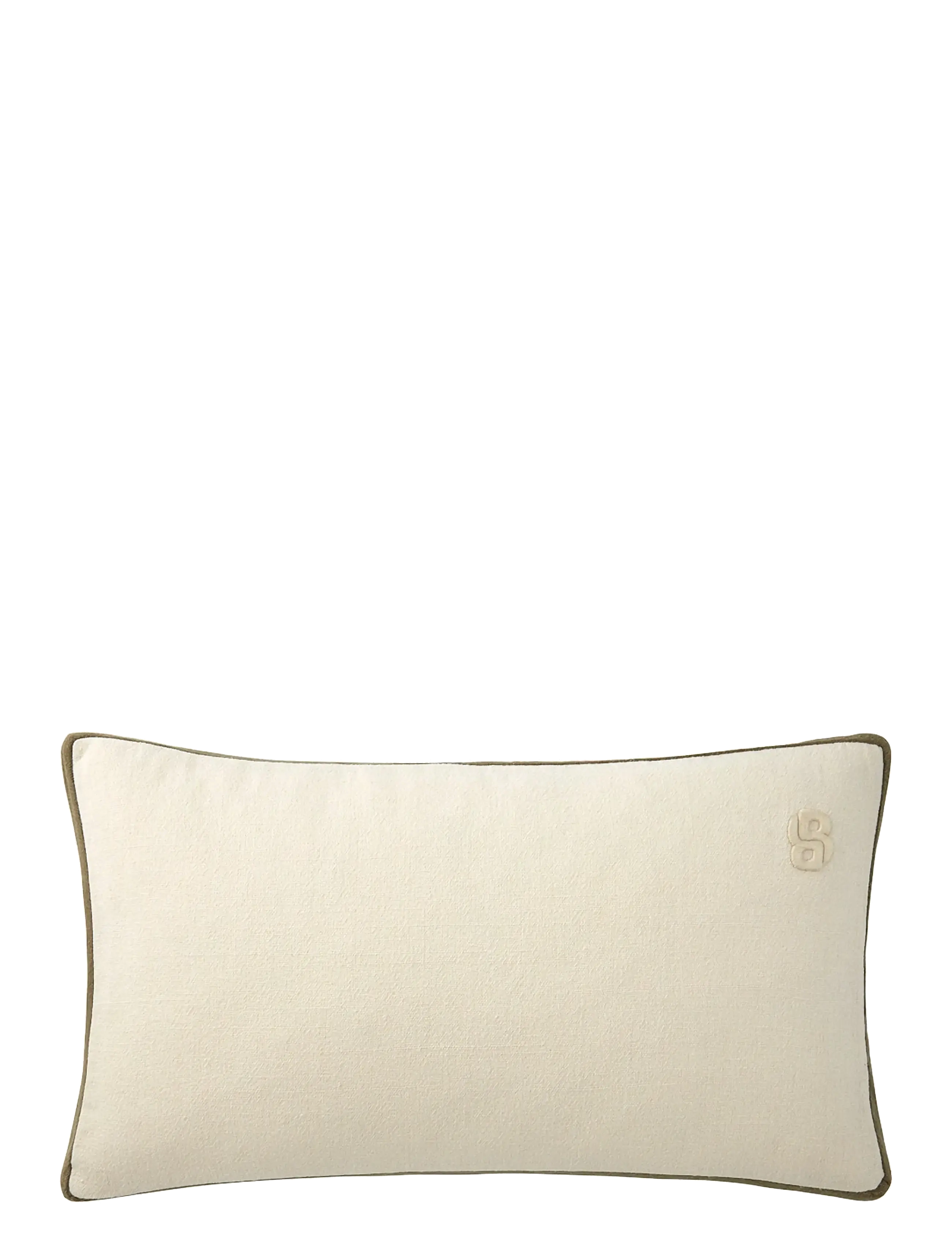 Boss Home Clayton Cushion Cover, Pudebetræk, Creme, Str: 31X55CM