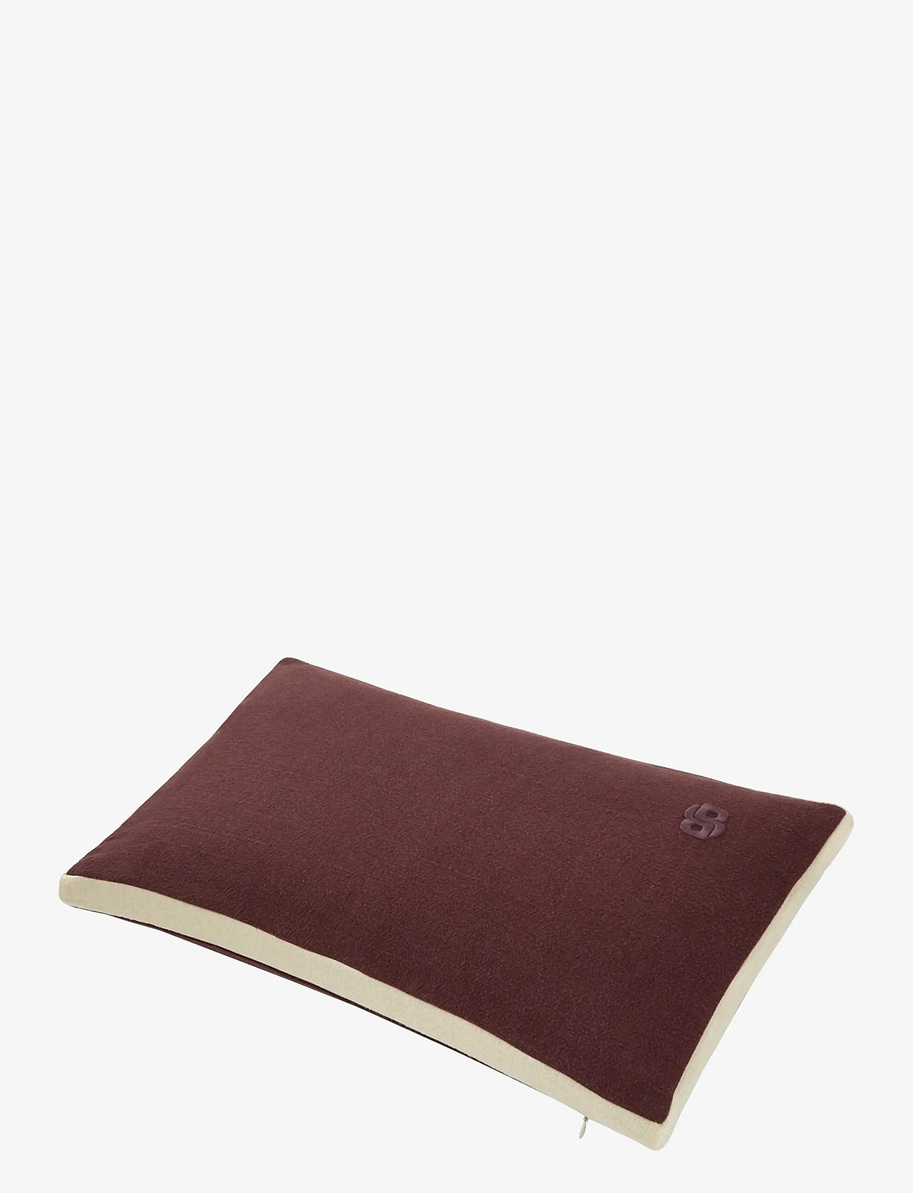Boss Home - CLAYTON Cushion cover - pudebetræk - moka - 2