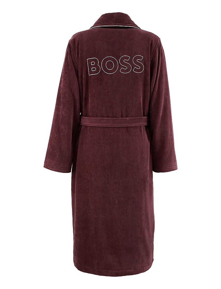 Boss Home - TIAGO Bath robe - hverdags stil - moka - 2