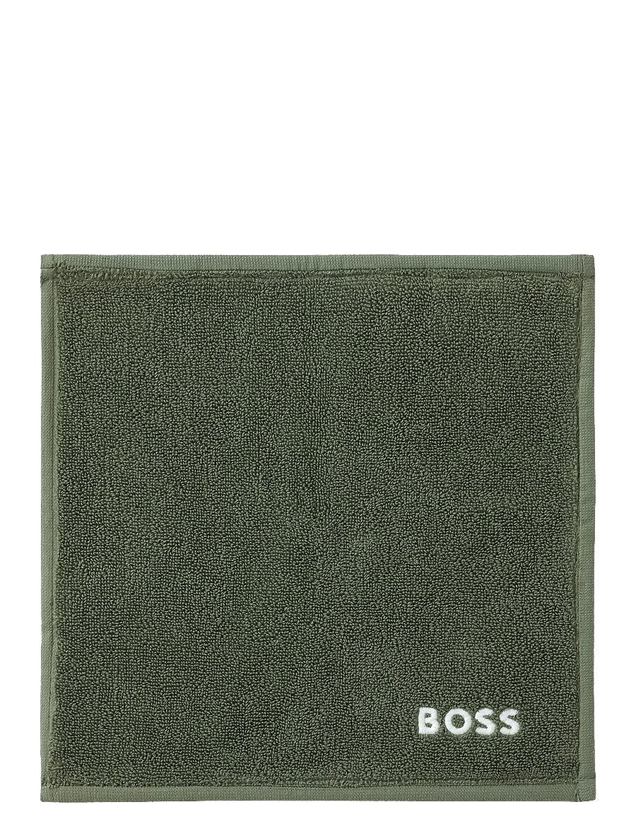 Boss Home - EDGE Wash towel - näorätikud - lichen - 1