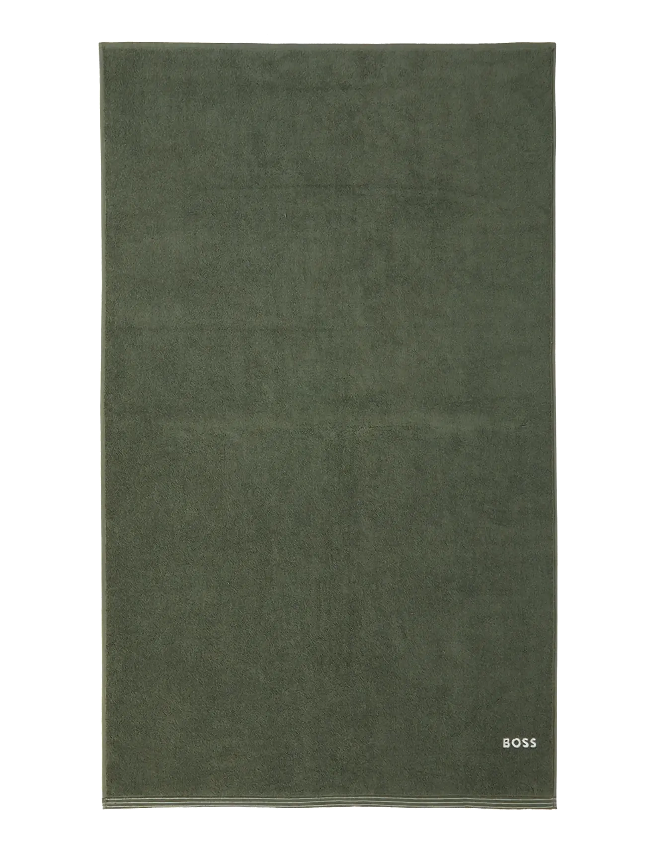Boss Home Edge Bath Sheet, Hand Håndklæde, Kakigrøn, Str: 100X150CM