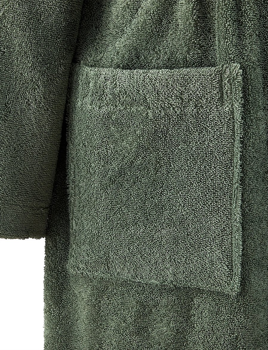 Boss Home - EDGE Man bathrobe - hverdags stil - lichen - 3
