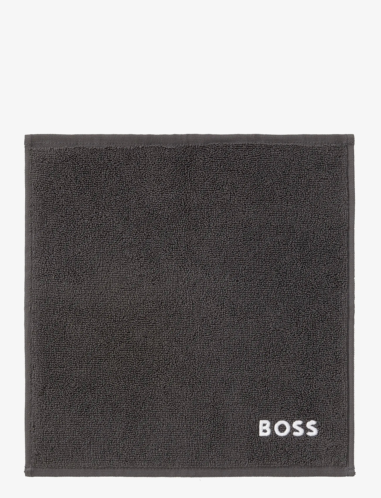 Boss Home - EDGE Wash towel - näorätikud - graphit - 1