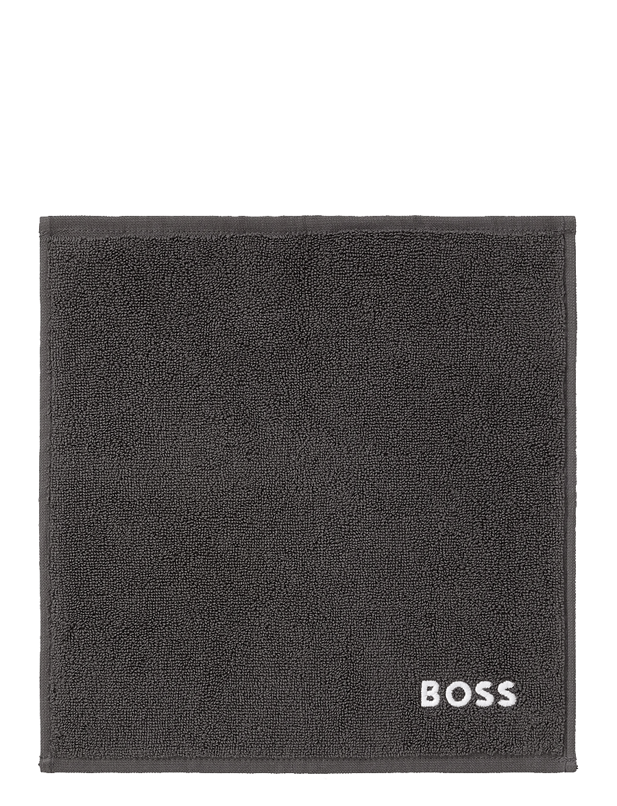 Boss Home - EDGE Wash towel - näorätikud - graphit - 1