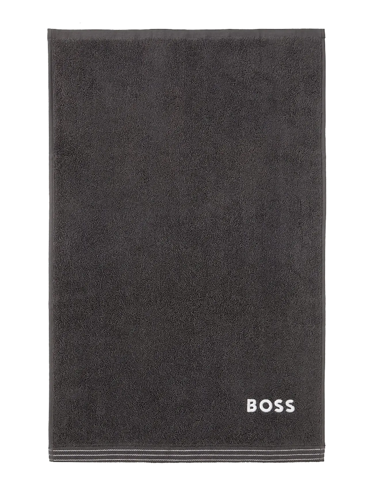 Boss Home EDGE Guest towel - Handtücher - GRAPHIT / grey
