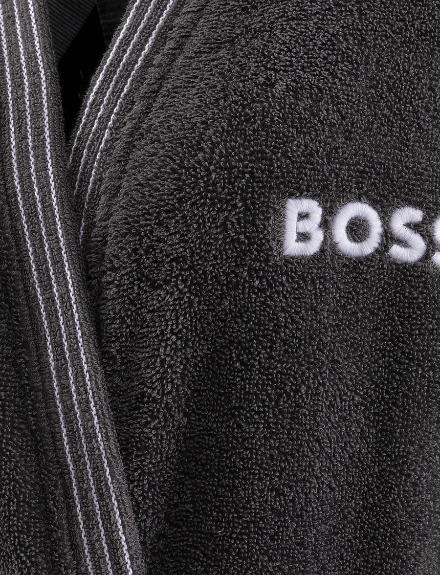 Boss Home - EDGE Man bathrobe - igapäevane stiil - graphit - 2