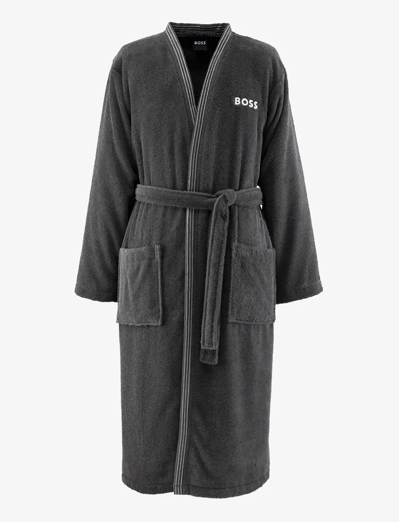 Boss Home - EDGE Man bathrobe - igapäevane stiil - graphit - 0