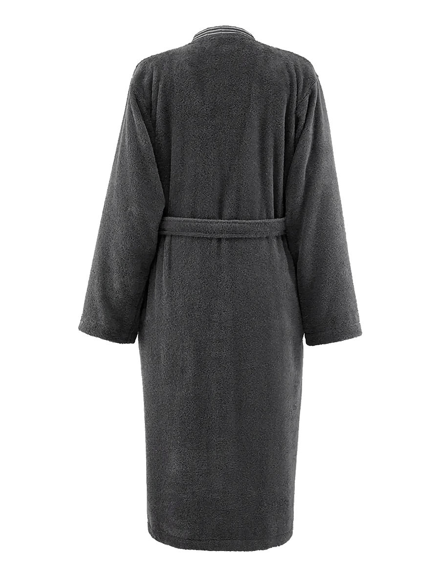 Boss Home - EDGE Man bathrobe - igapäevane stiil - graphit - 1