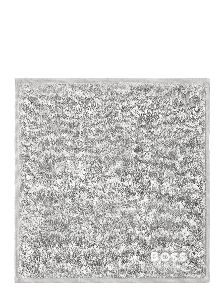 Boss Home - EDGE Wash towel - näorätikud - mineral - 1