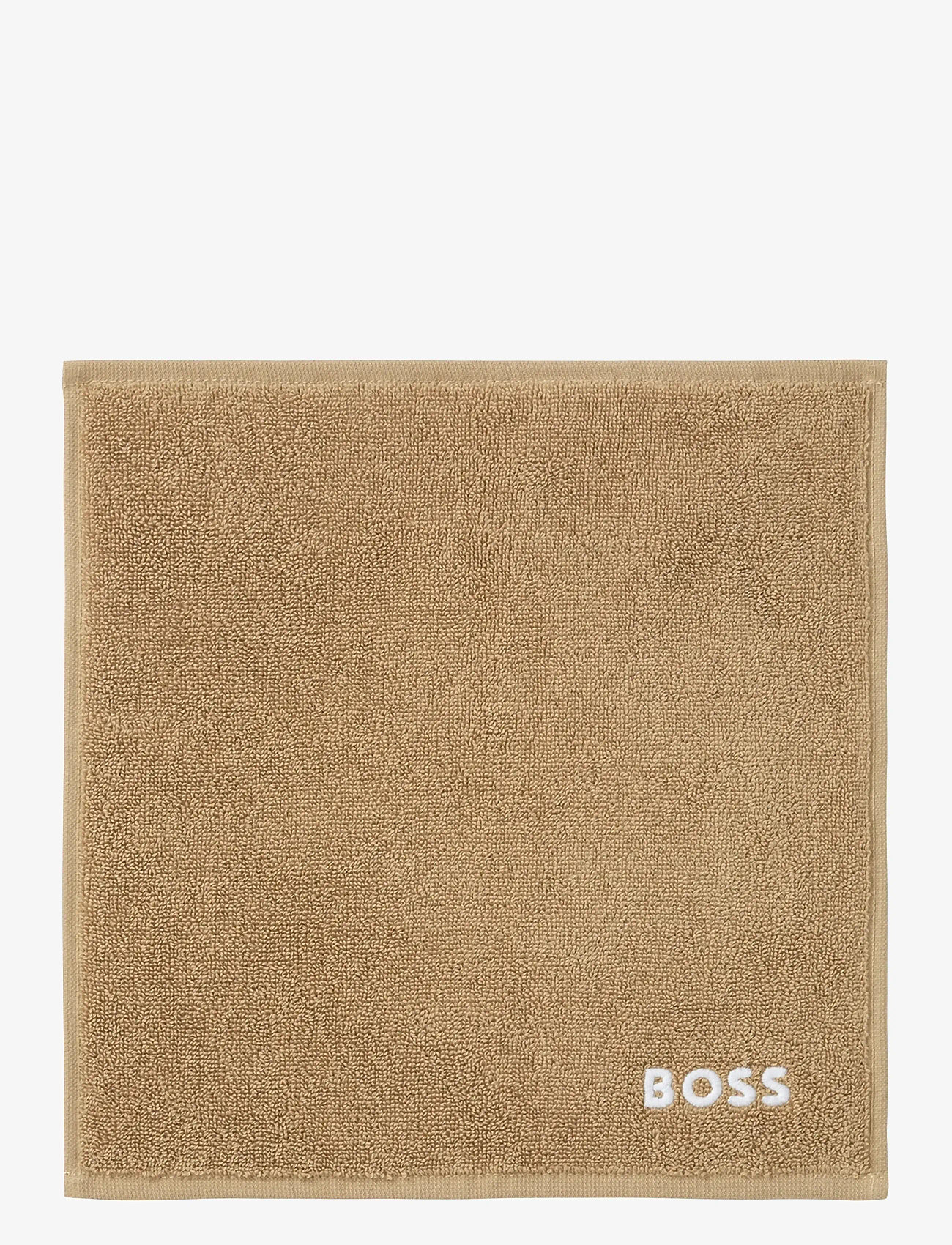 Boss Home - EDGE Wash towel - ansiktshanddukar - pecan - 1