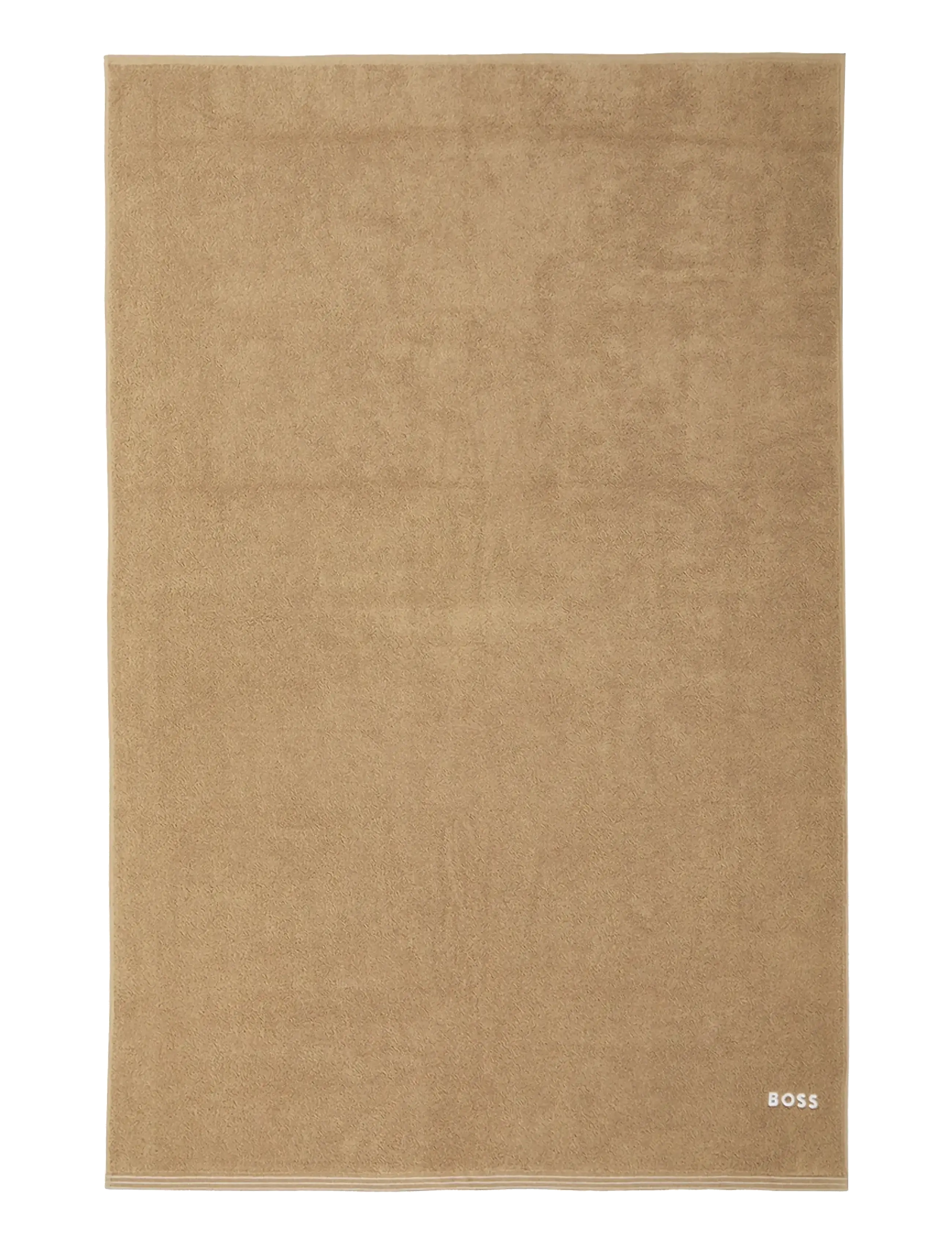 Boss Home Edge Bath Sheet, Hand Håndklæde, Beige, Str: 100X150CM