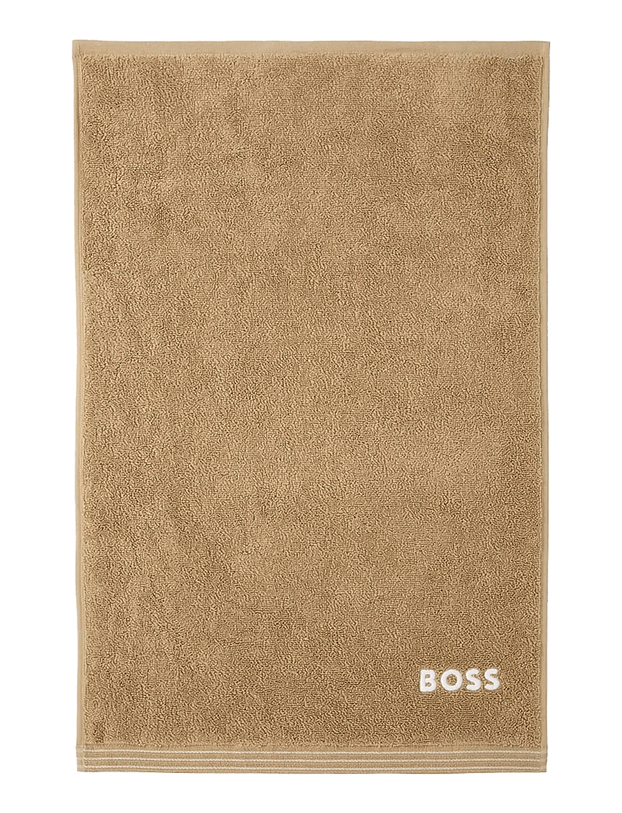 Boss Home - EDGE Guest towel - näorätikud - pecan - 1