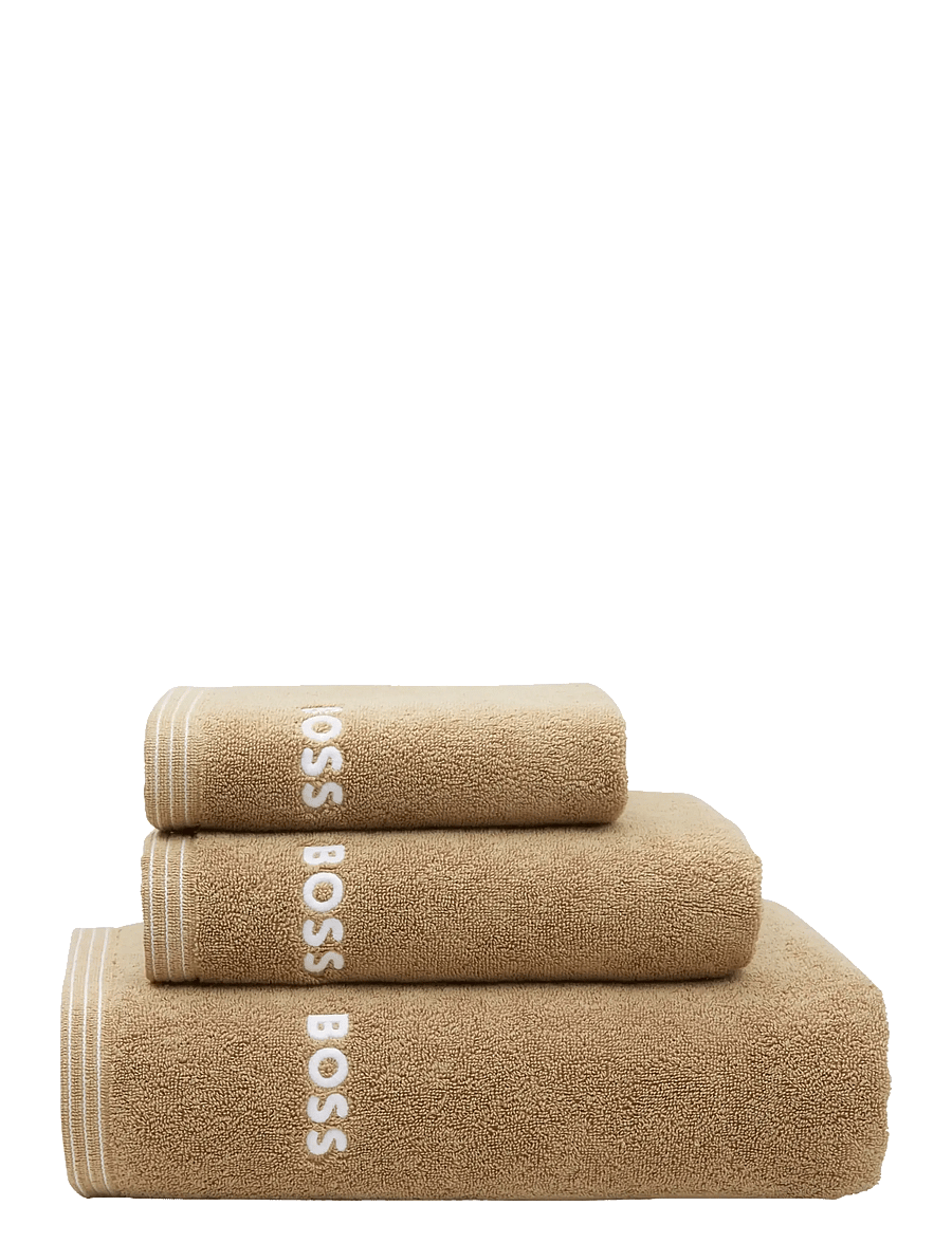 Boss Home - EDGE Guest towel - näorätikud - pecan - 2