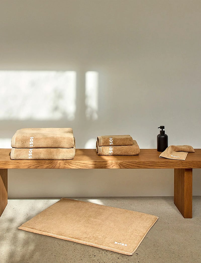 Boss Home - EDGE Guest towel - vaskeklude - pecan - 0