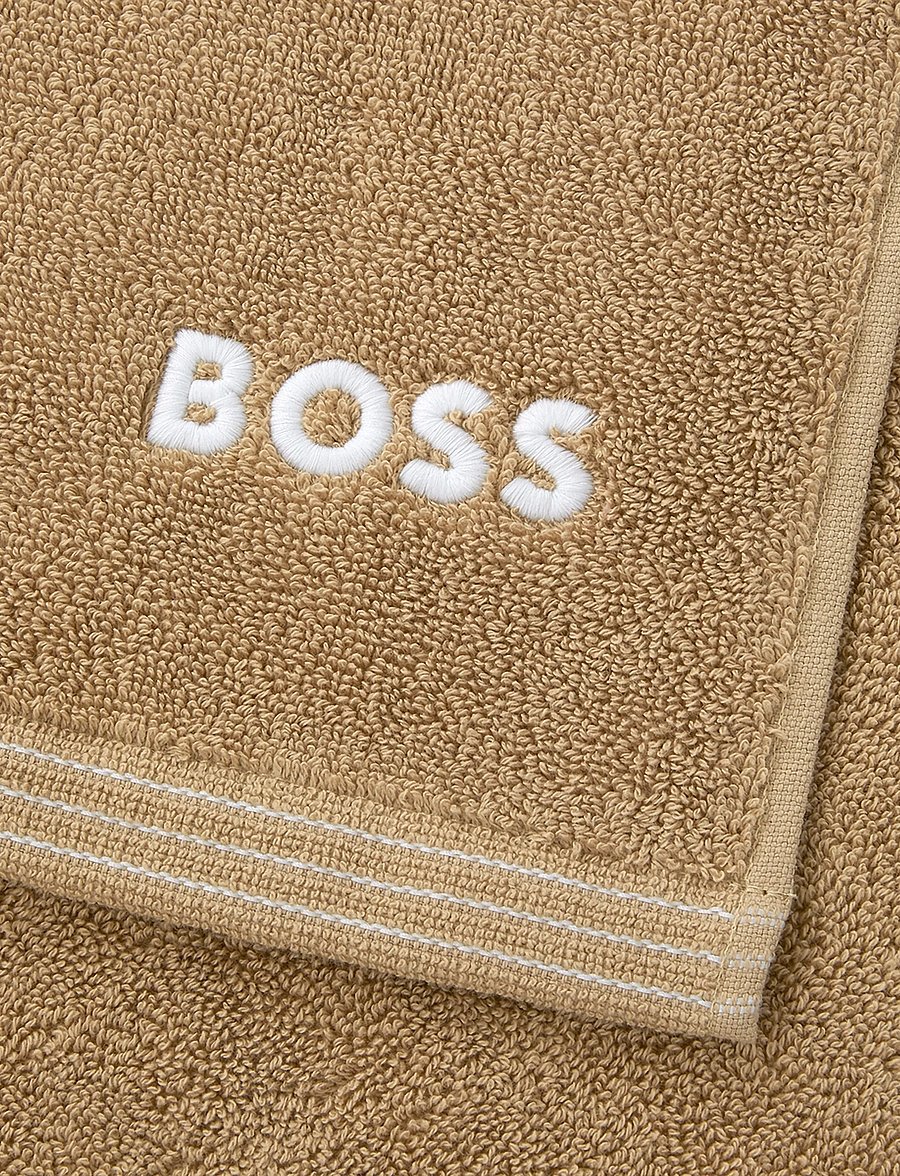 Boss Home - EDGE Guest towel - näorätikud - pecan - 5