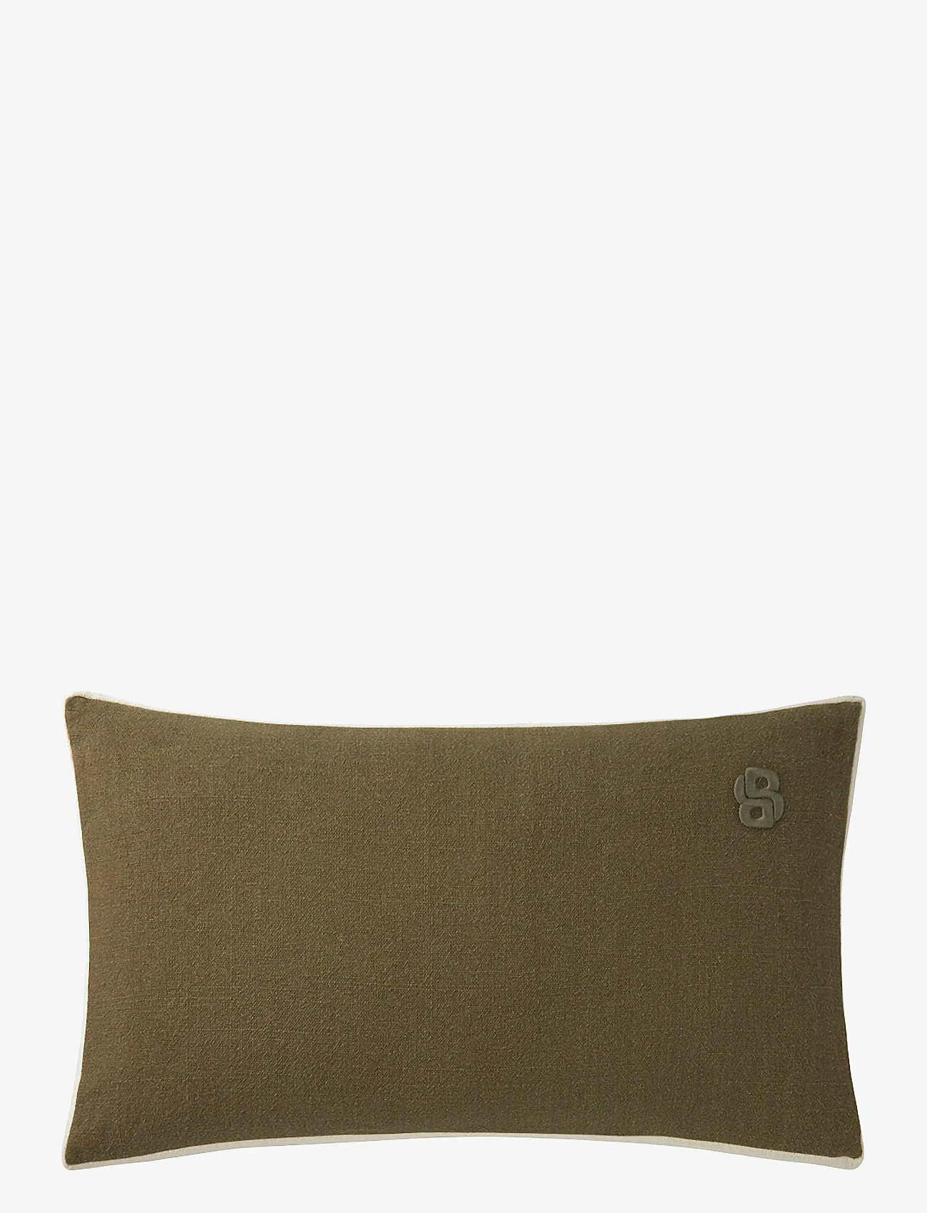 Boss Home - CLAYTON Cushion cover - pudebetræk - darkkak - 1
