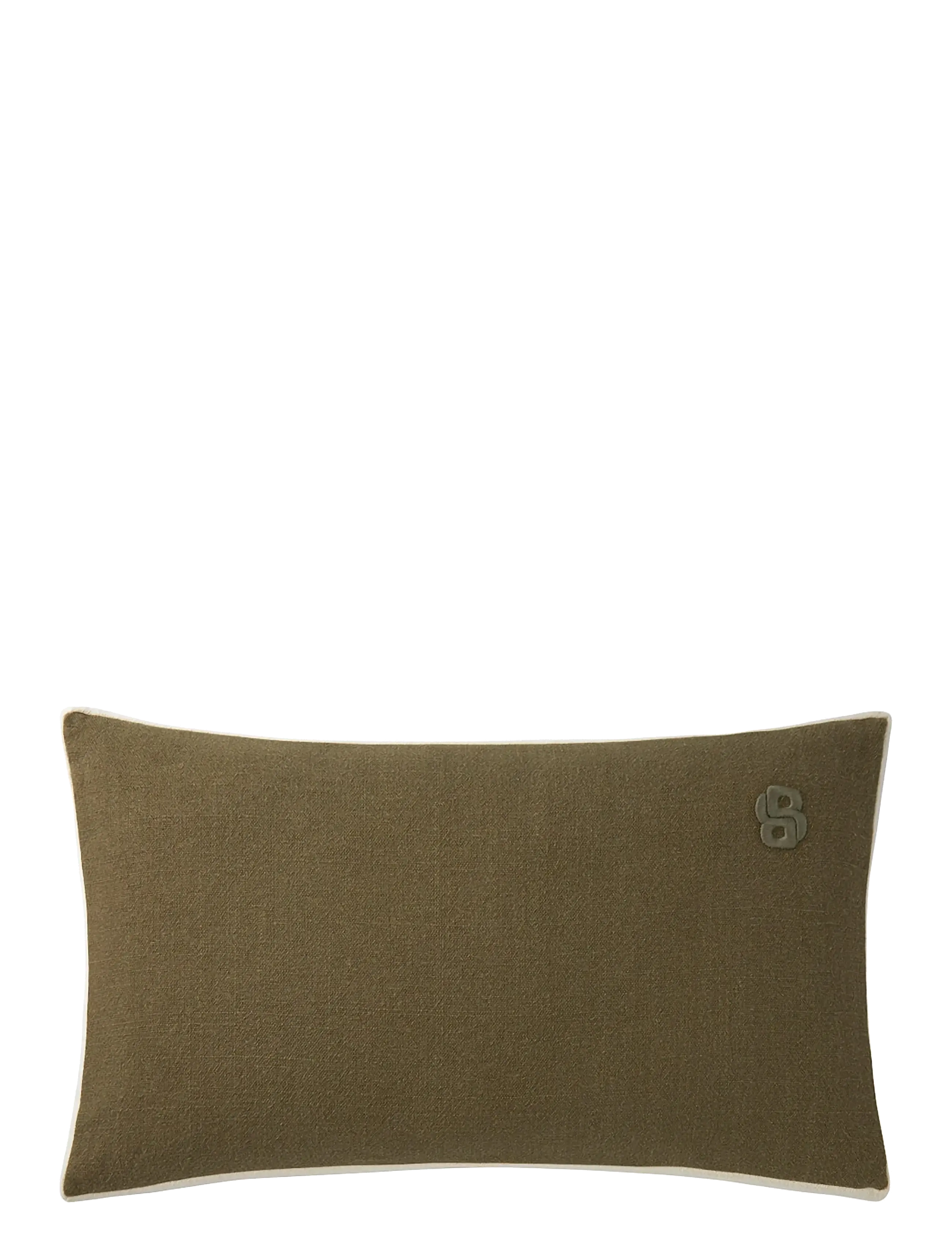 Boss Home CLAYTON Cushion cover - Kuddar & kuddfodral - DARKKAK / khaki/green