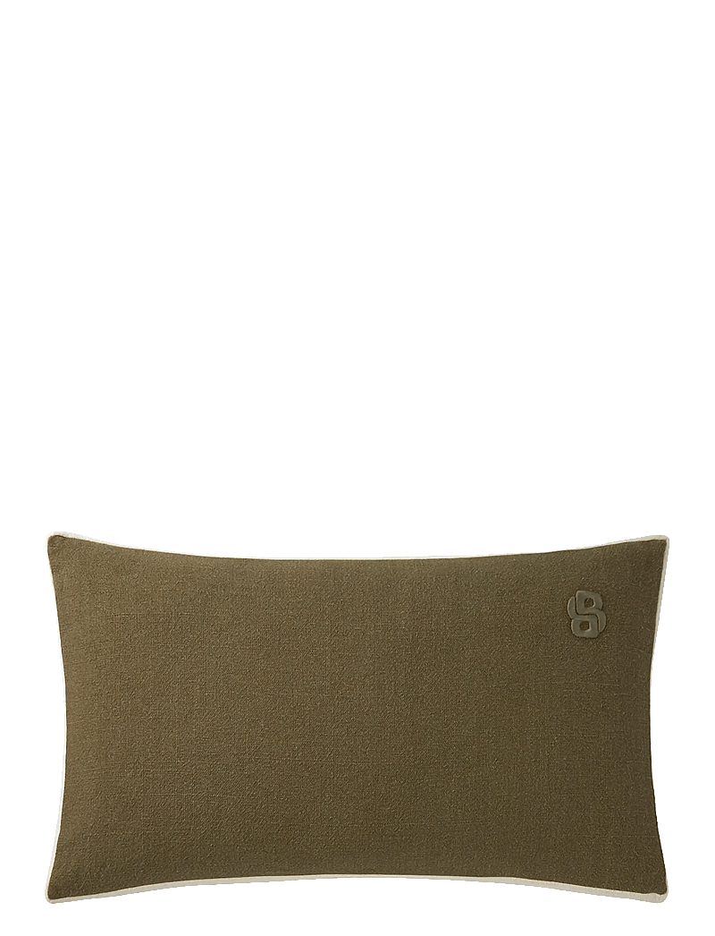 Boss Home - CLAYTON Cushion cover - pudebetræk - darkkak - 1