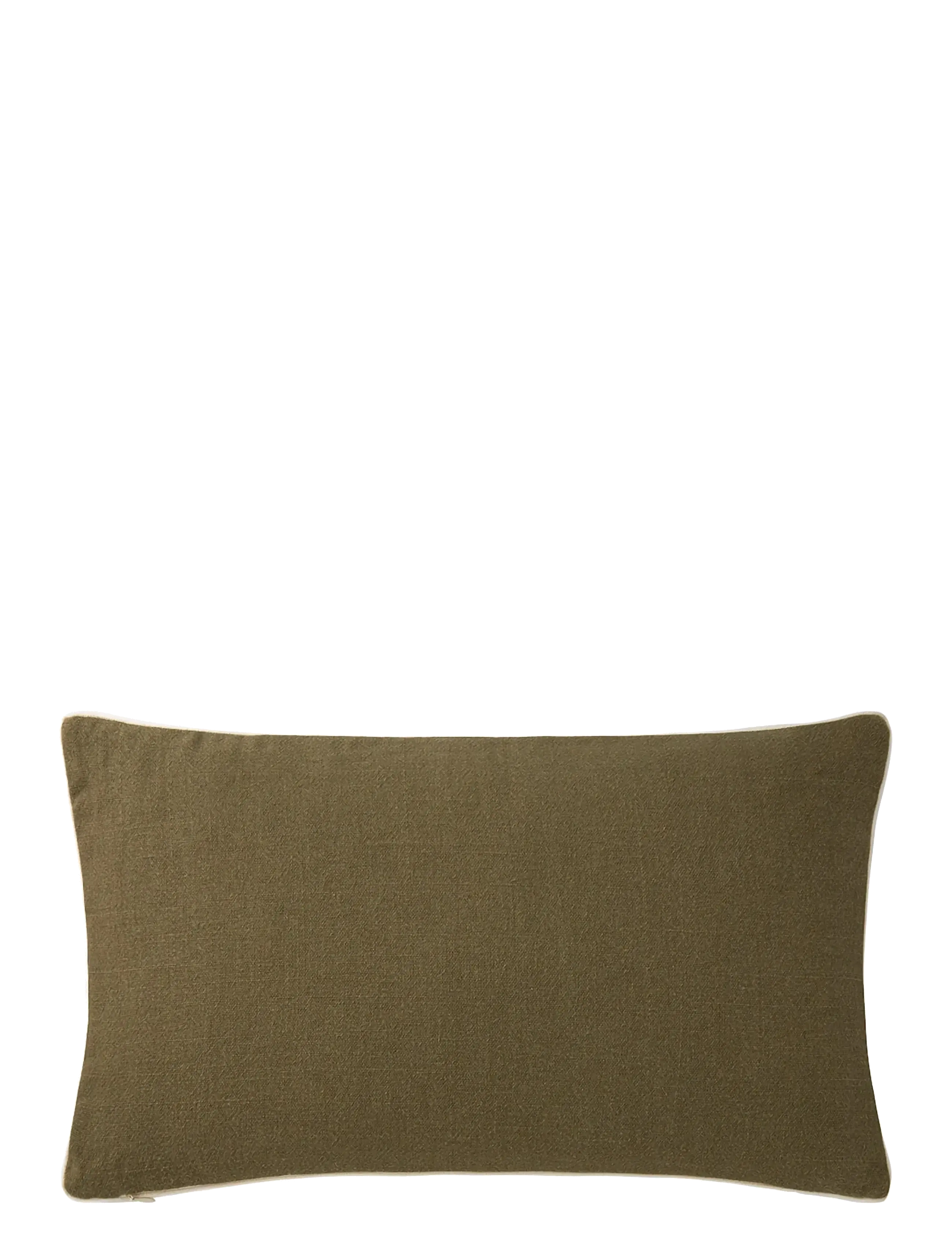 Boss Home - CLAYTON Cushion cover - pudebetræk - darkkak - 2