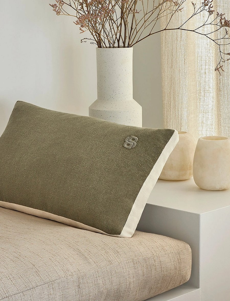 Boss Home - CLAYTON Cushion cover - padjakatted - darkkak - 0