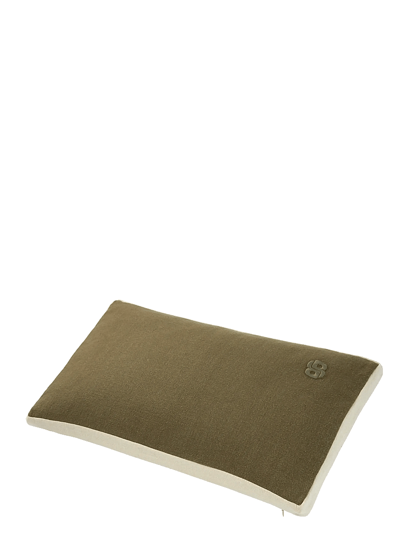 Boss Home - CLAYTON Cushion cover - pudebetræk - darkkak - 3