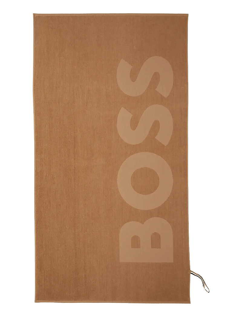 Boss Home - ZUMA Beach towel - badehåndklæder - camel - 1