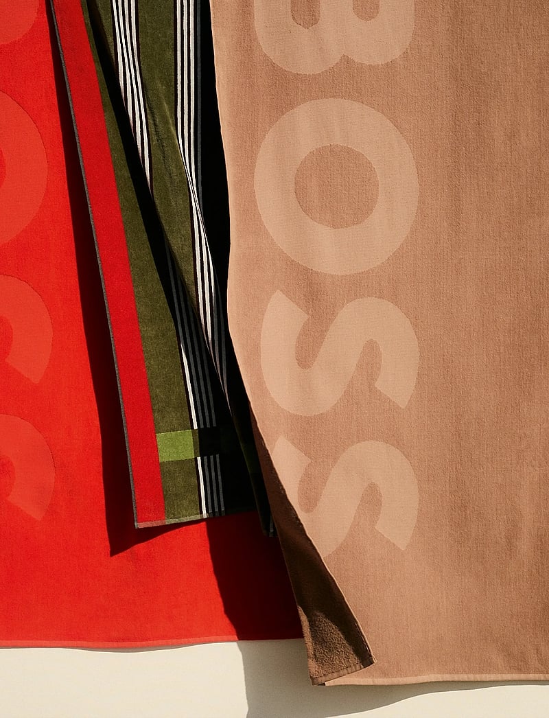 Boss Home - ZUMA Beach towel - badehåndklæder - camel - 0