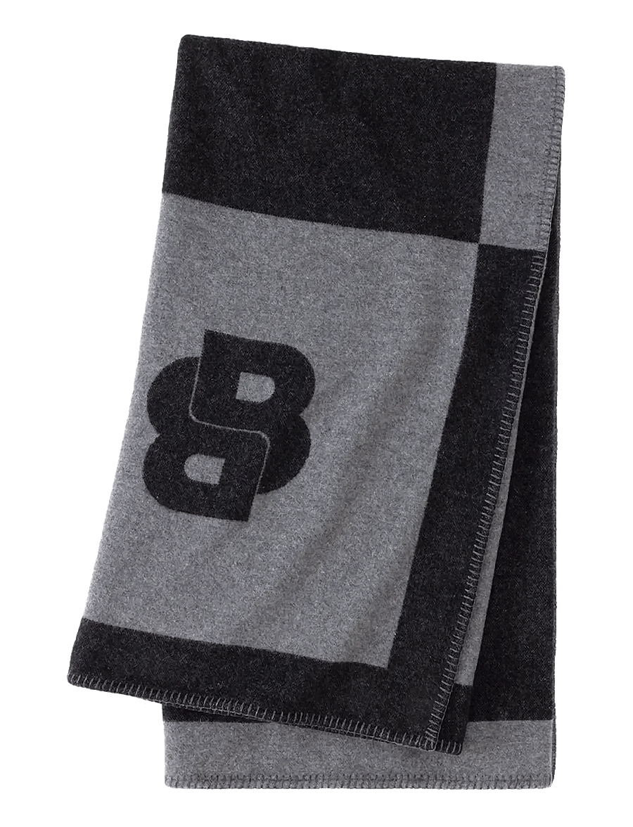 Boss Home - SIGNATUR Throw - couvertures - graphit - 1