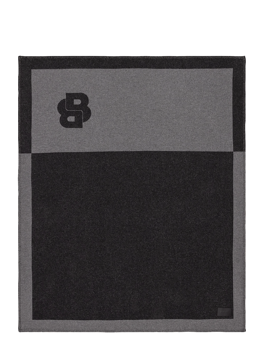 Boss Home - SIGNATUR Throw - couvertures - graphit - 2
