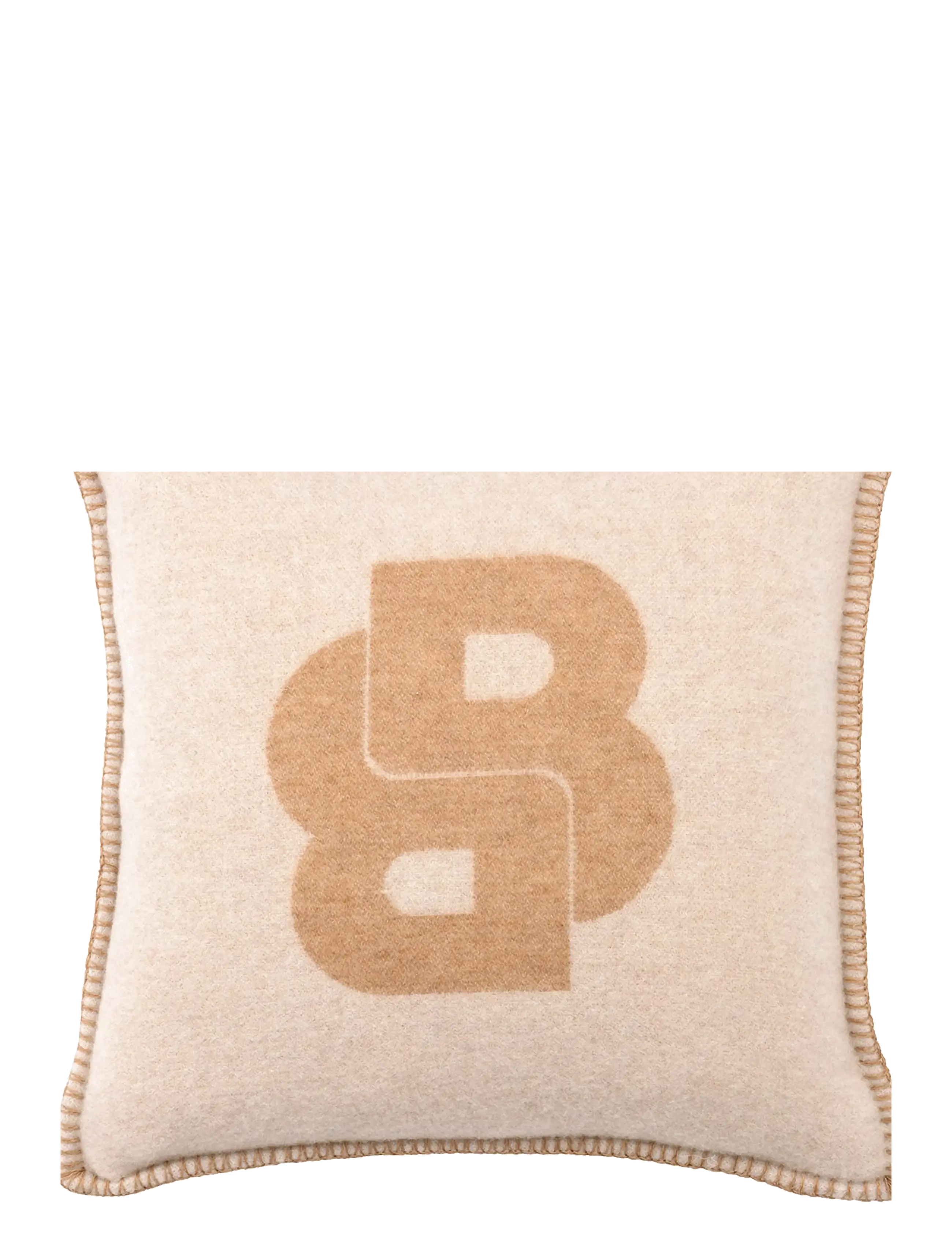 Boss Home SIGNATUR Cushion cover - Visa allt - BEIGE / beige